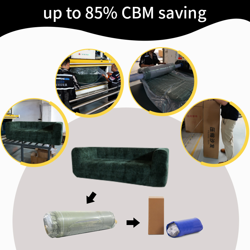 Up to 85% CBM saving